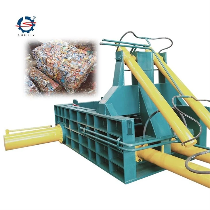 metal scrap baling machine1