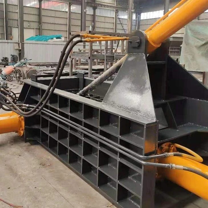 hydraulic scrap baling press machine7