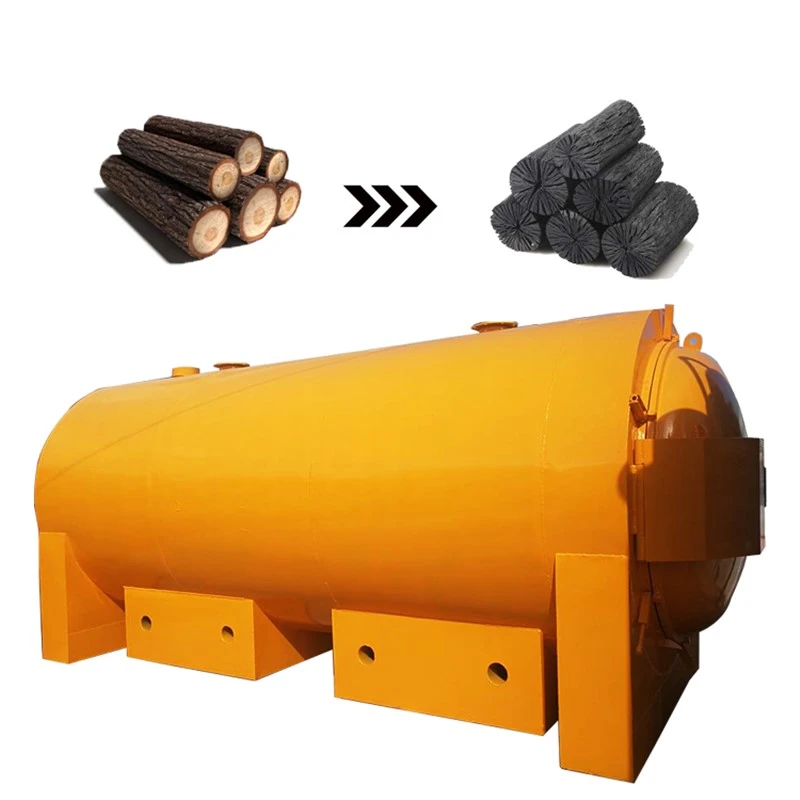 Horizontal carbonization stove furnace Horizontal carbonization stove furnace